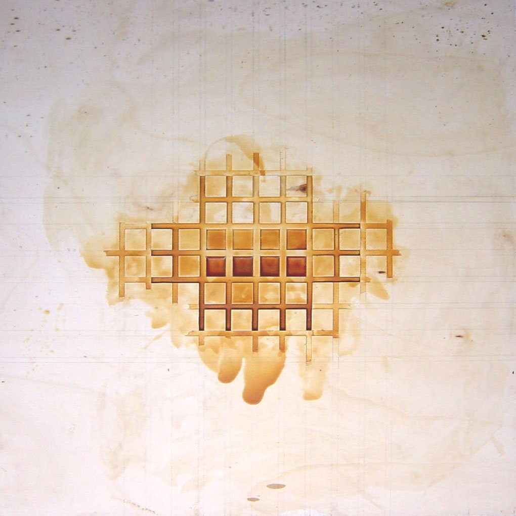100 x 100 UNTITLED tec. mixta fusta